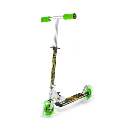 Dinosaur Folding Scooter With Flashing Wheels By H Grossman | 26" x 13" x 31.5" | Michaels®